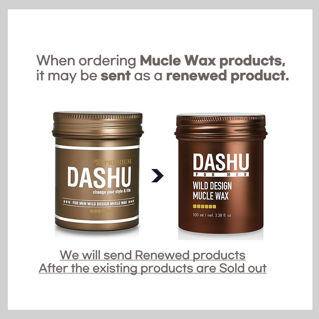 DASHU PREMIUM Korea Hair Wax For Men Hair Wax Premium Super Mat, Wild