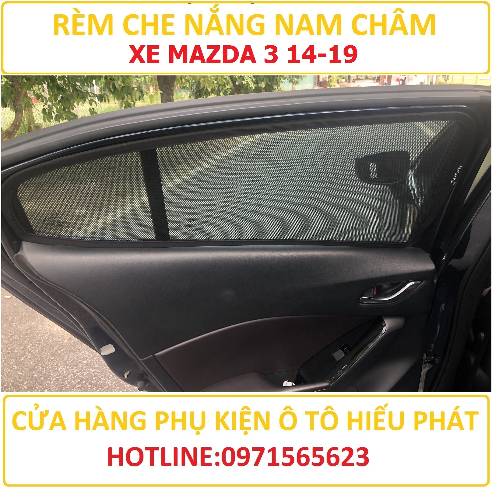 Rem che nắng ô tô  MAZDA3 2020-2022