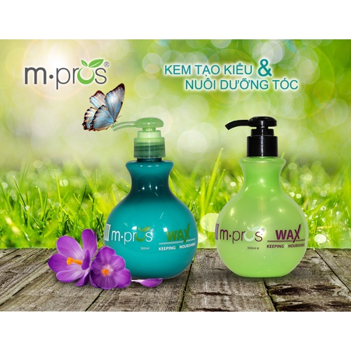 Wax Tạo Nếp Và Dưỡng Bóng Tóc M.Pros 300ml