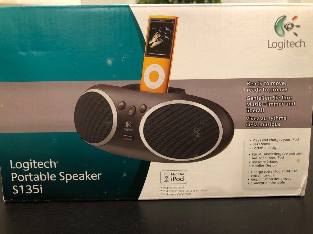 Logitech S135i Portable Speaker & Dock (BEST | Singapore