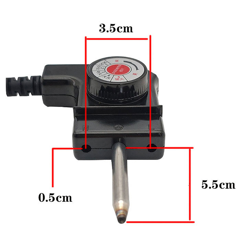 Electric Cooker Power Cord Temperature Control Plug Of Electric Hot Pot Temperature Regulating Coupler For Electric Baking Pan Electric Heating Pot Pin Plug A JUE. 