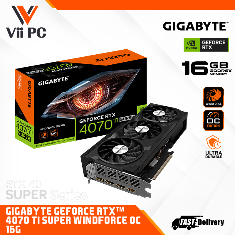 GIGABYTE GeForce RTX™ 4070 Ti SUPER / RTX4070 TI SUPER / RTX