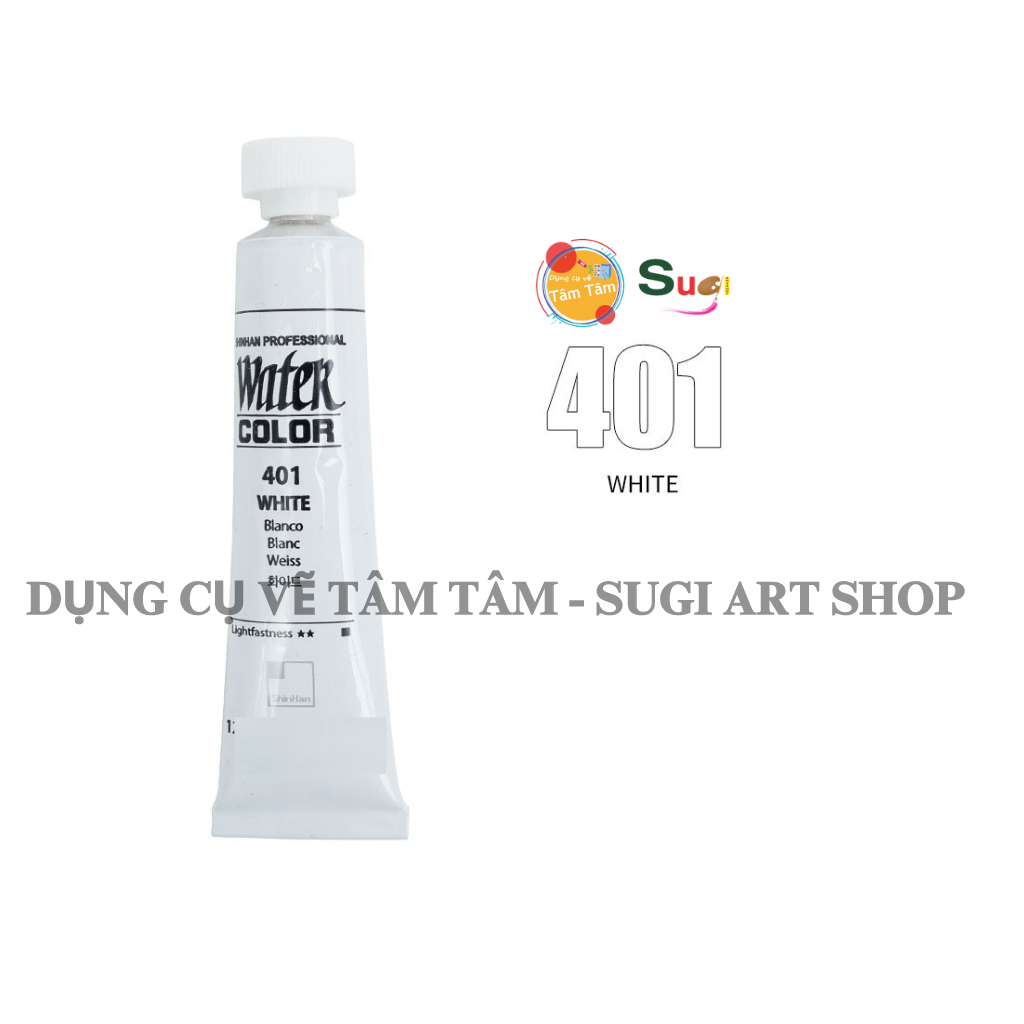 Màu nước ShinHan Professional Watercolor tuýp 7.5ml