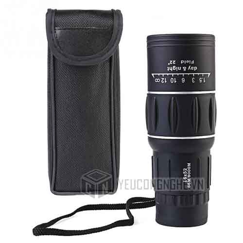 [FREESHIP] Ống nhòm siêu nét một mắt 16x52