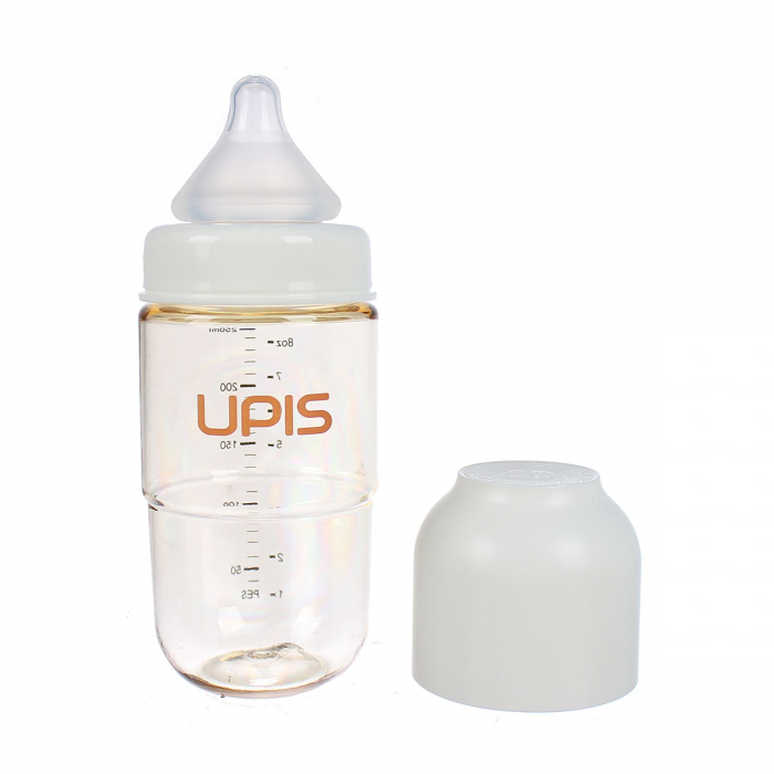 Bình sữa Upis Premium Pes 260ml (Nhiều màu)