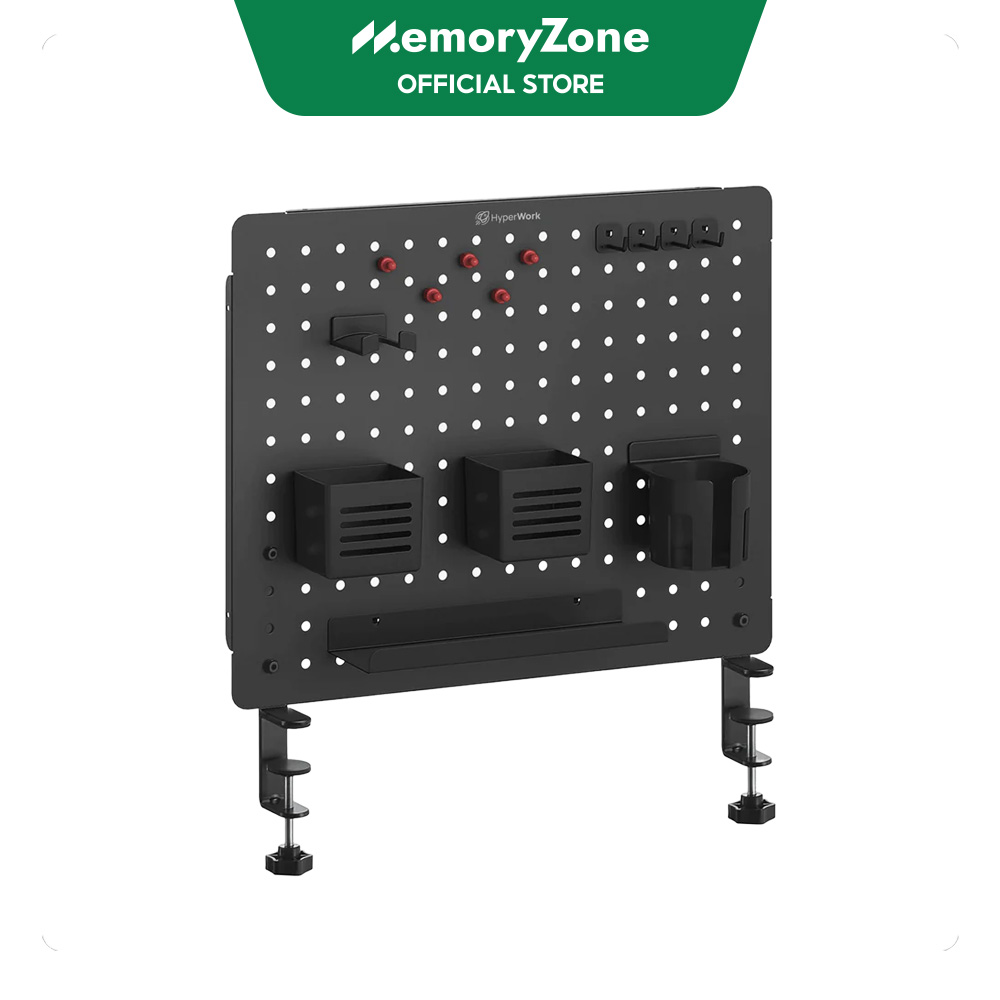 Bảng treo đồ Pegboard HyperWork PG02 Black
