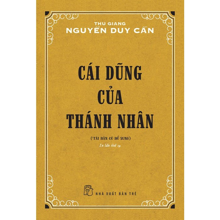 Cái Dũng Của Thánh Nhân