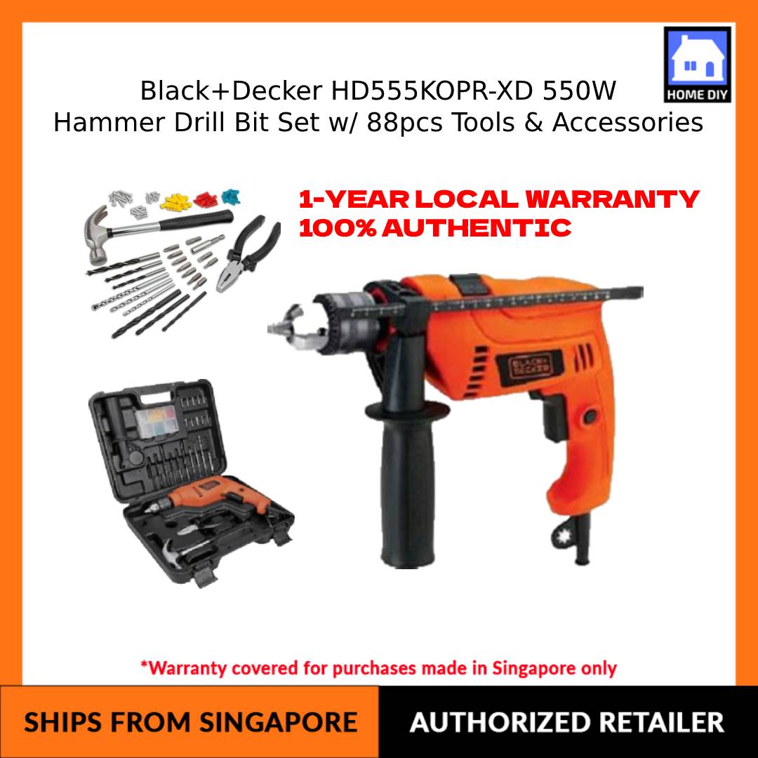 Black and Decker HD555KOPR 550W Hammer 