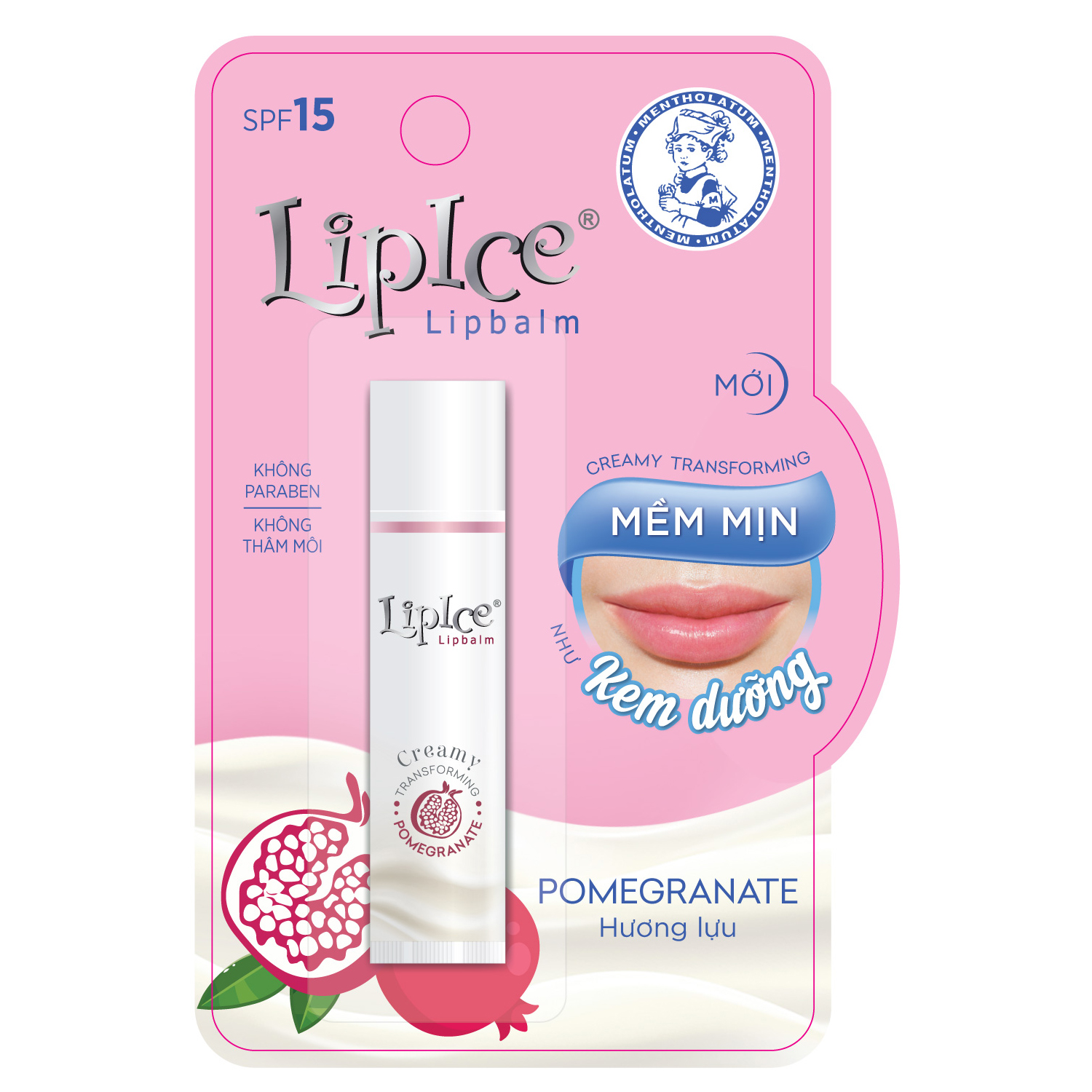 Son Dưỡng Không Màu Lipice Lipbalm 4.3g