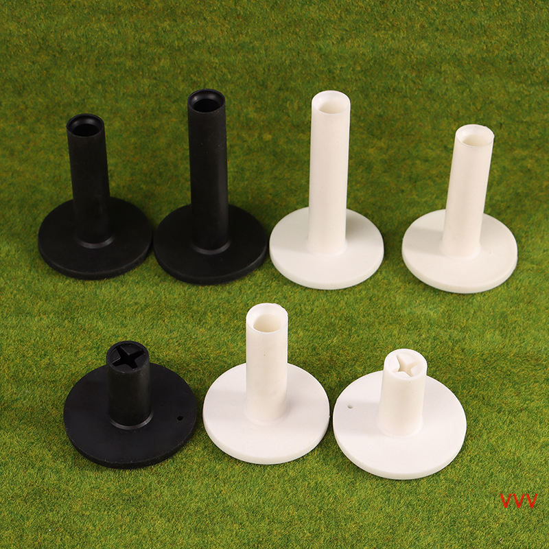 VVV Durable Rubber Golf Tees Holder for Golf Driving Range Tee Practice Supplies