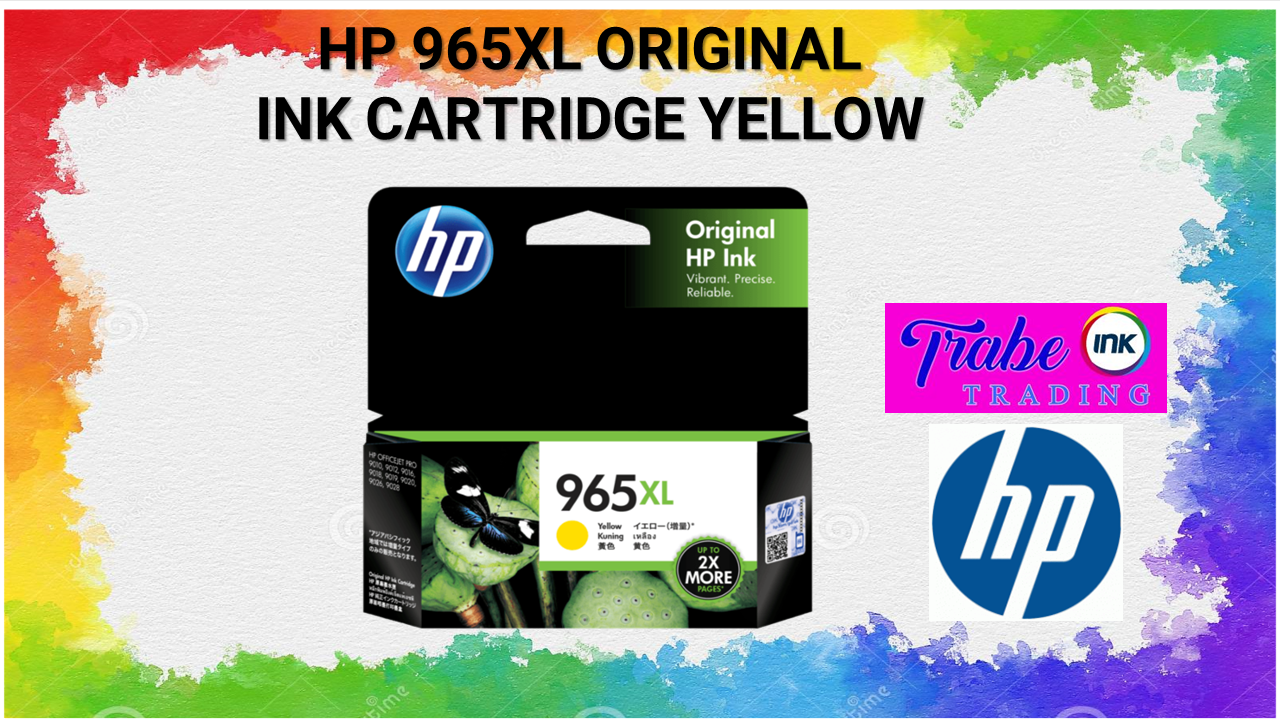 HP 965XL ORIGINAL INK CARTRIDGE YELLOW Lazada PH