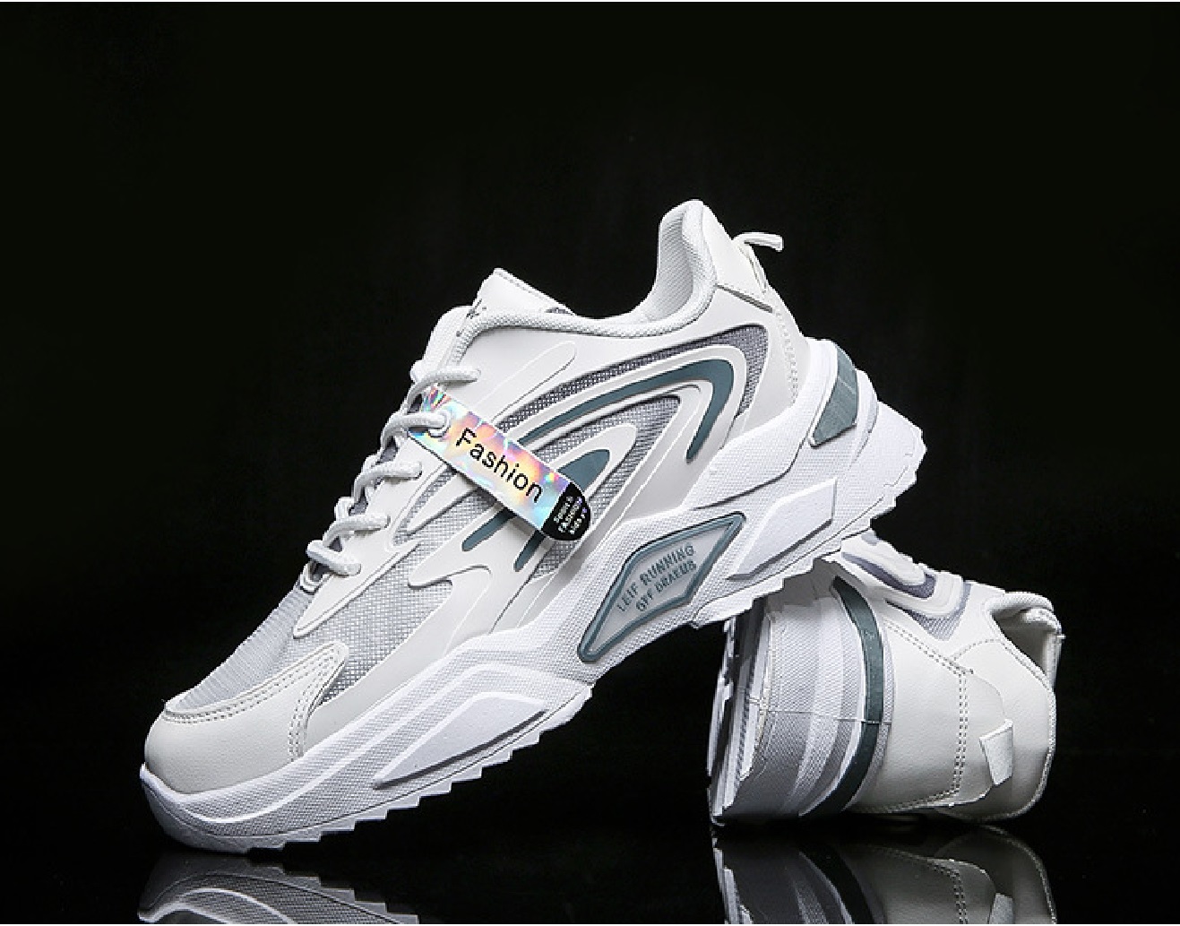 ( Video- Ảnh thật)Giày thể thao nam sneakers cổ thấp Giày tốt tăng chiều cao chống trơn kháng nước kháng khuẩn kiểu hàn quốc nhẹ êm bền K 8