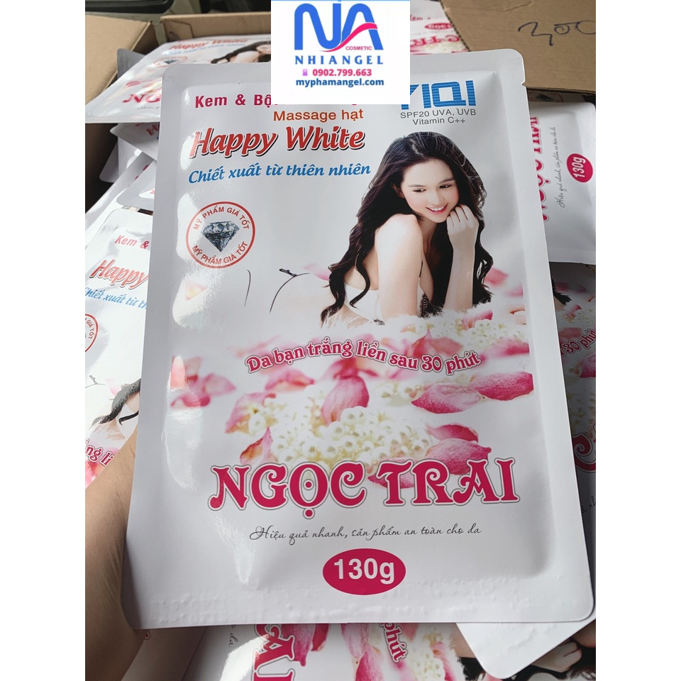 Gói tắm trắng Ngọc Trai Happy White