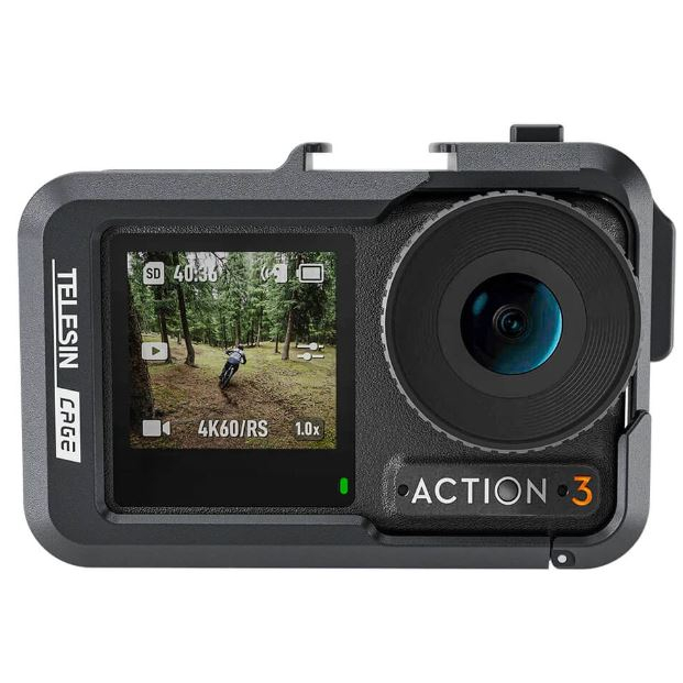 Telesin aluminum alloy frame DJI Osmo action 3 4 protector dedicated, solid