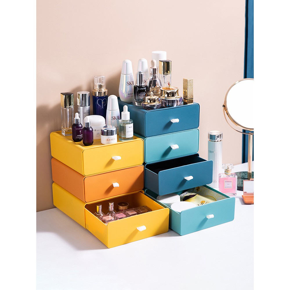 large desktop organizer with drawers