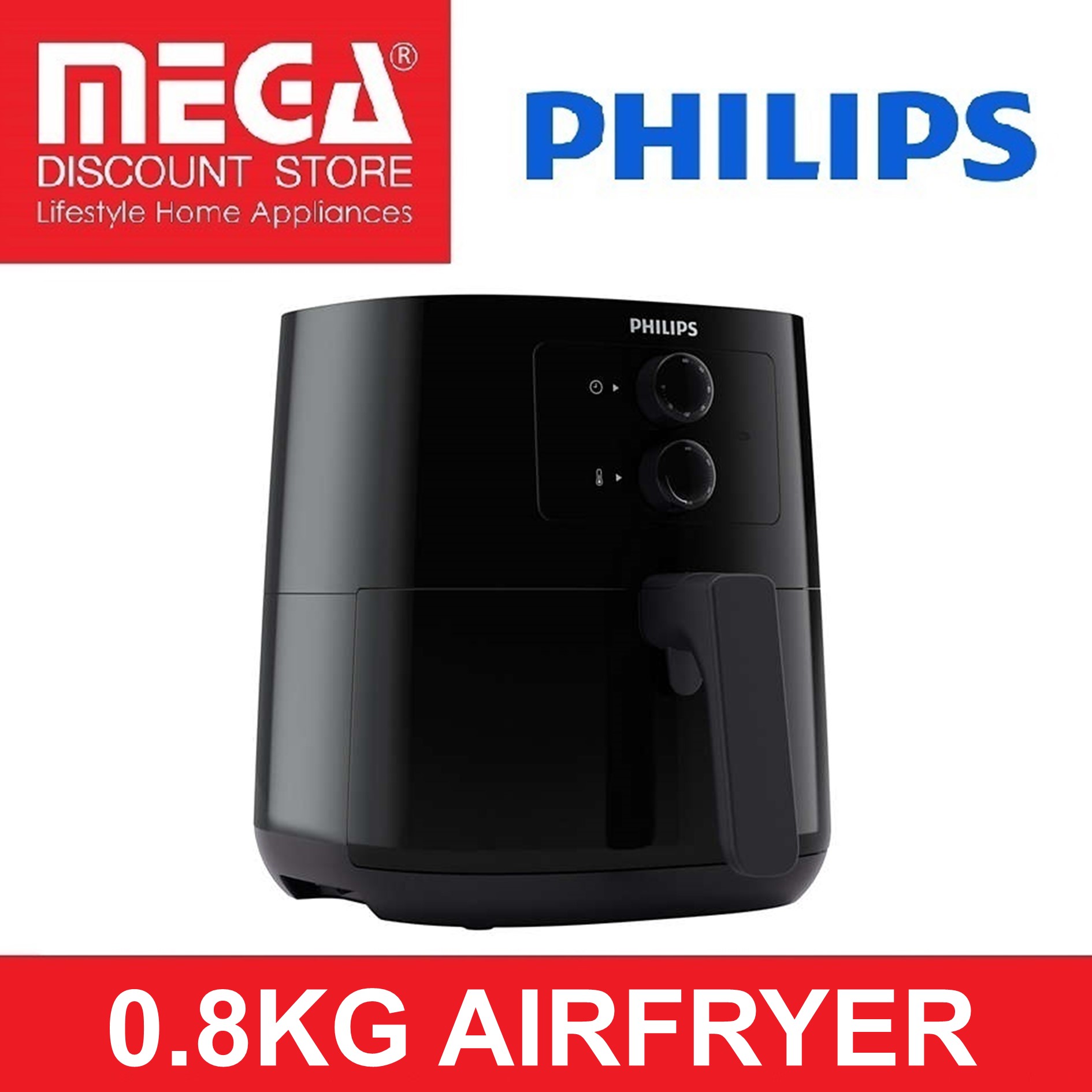PHILIPS HD9200 0.8KG 4.1L AIRFRYER Lazada Singapore