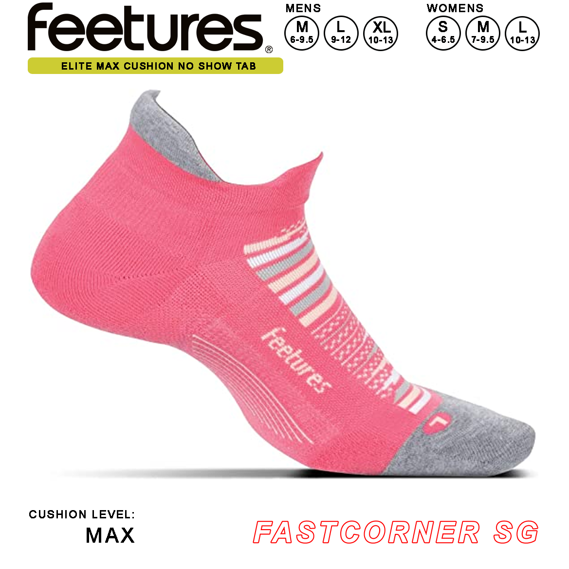 feetures max cushion socks