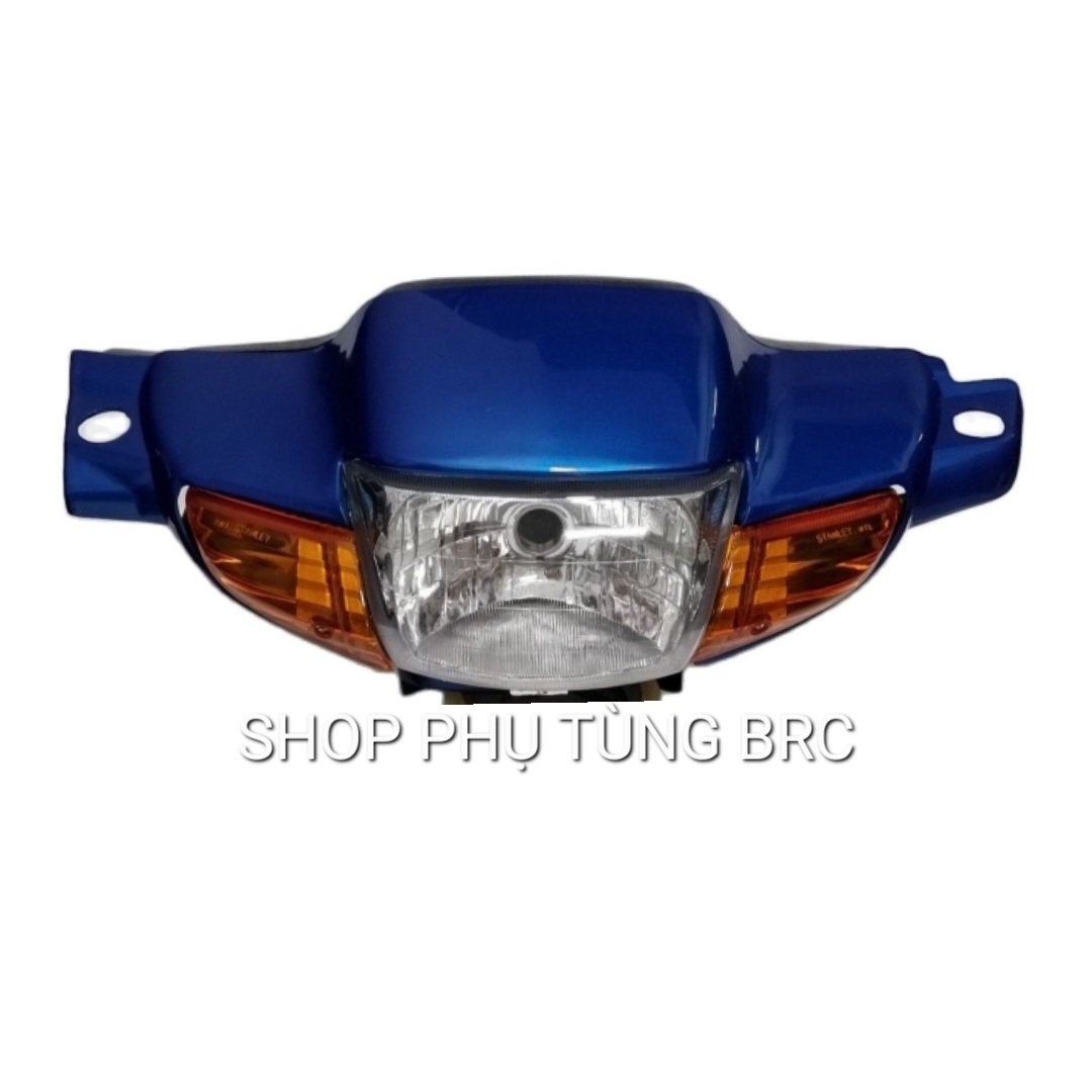 [ Bánh đùm] Bộ đầu đèn Wave Thái 110  xe bánh đùm (Hàng sơn Nano chuẩn)