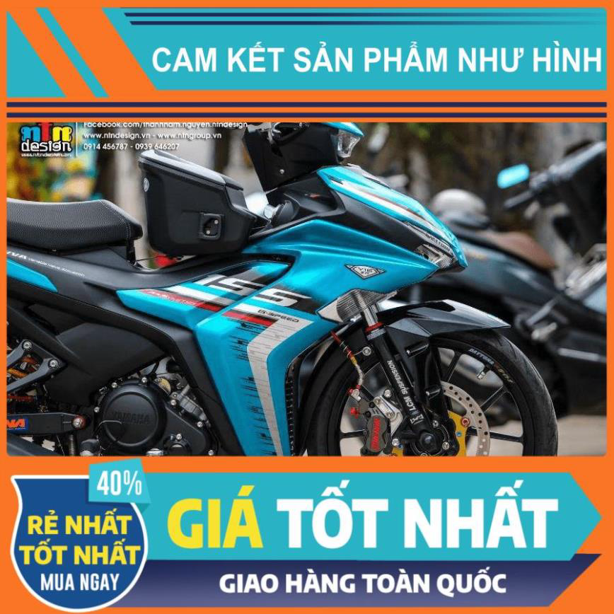 Tem rời exciter 155 xanh ngọc mẫu mới 2023