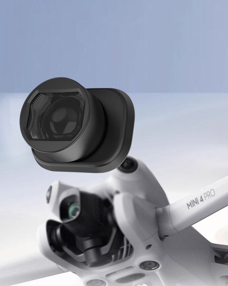 External Wide-angle Lens Filter Shooting Range Increase 25% For DJI Mini 4 Pro Camera Lens