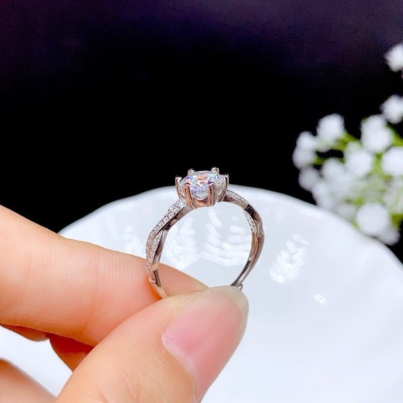 Dodd Nhẫn bạc 925 đính đá pha lê thời trang