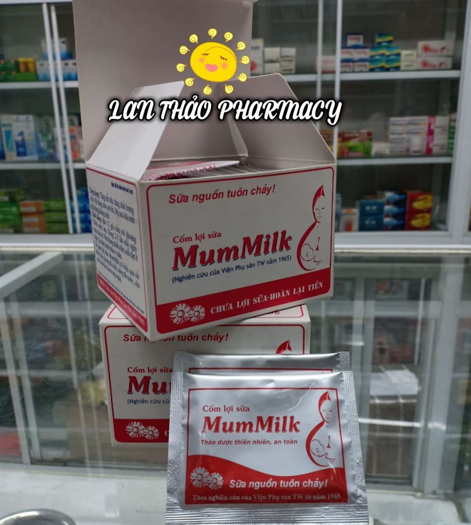 Cốm Lợi Sữa Mum milk hộp 20 gói
