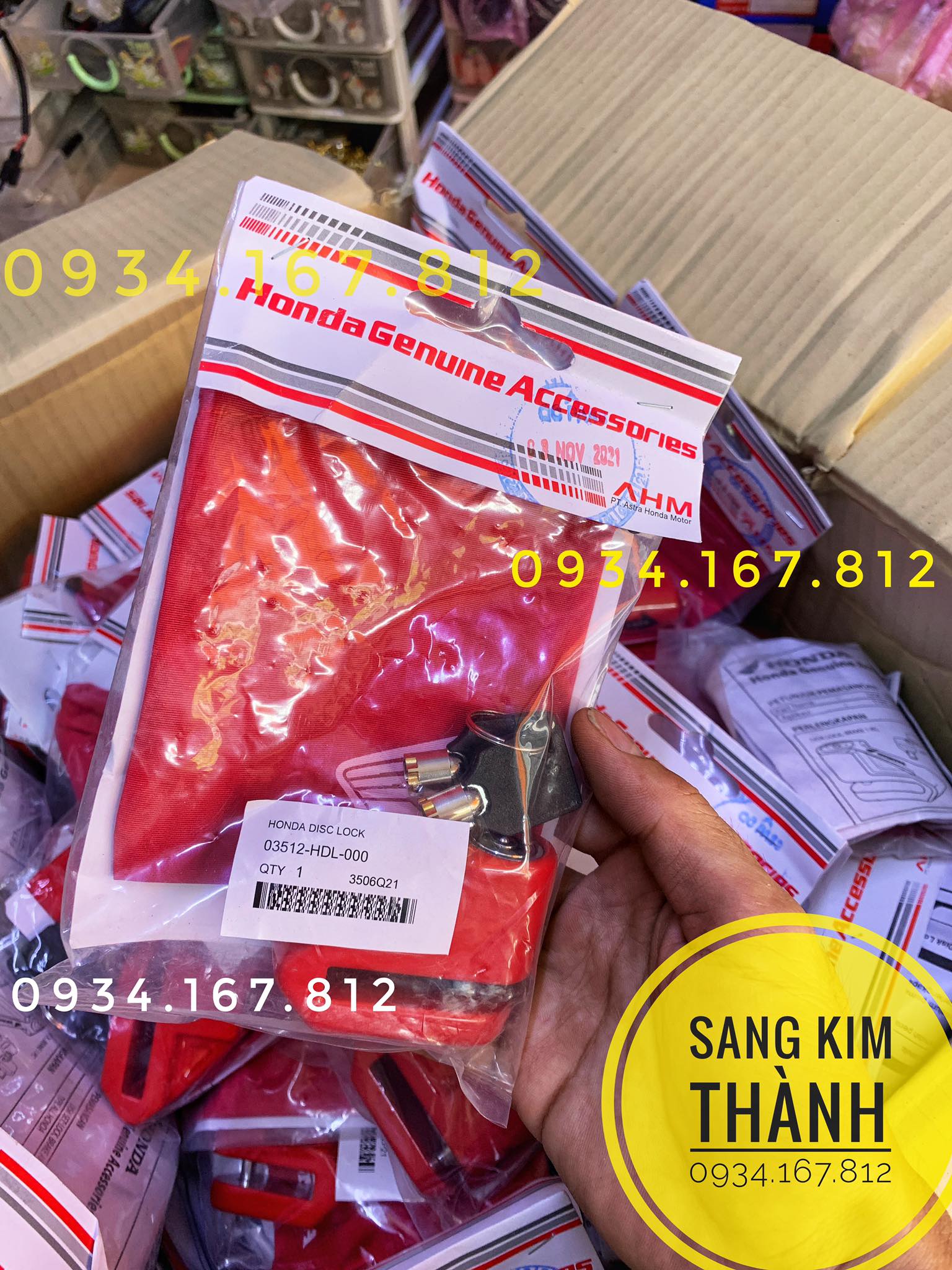 Khoá Đĩa Xe Máy Honda Indonesia