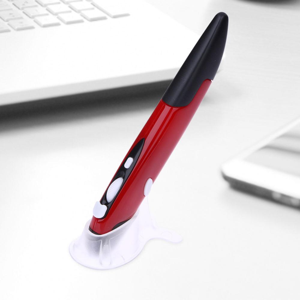 2.4GHz USB Wireless Mouse Optical Pen Air Mouse Adjustable 500/1000 DPI