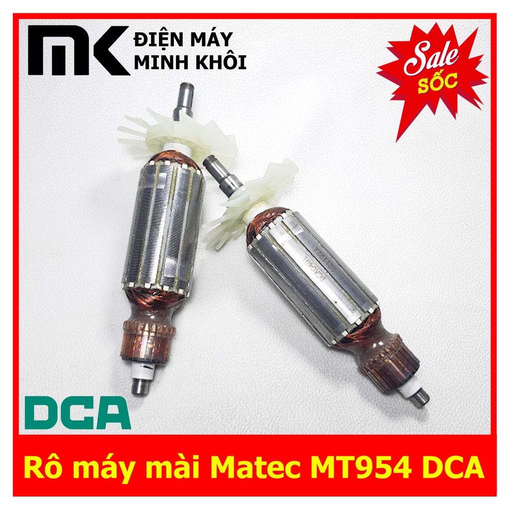 Rô máy mài Matec MT954 trục cá - DCA