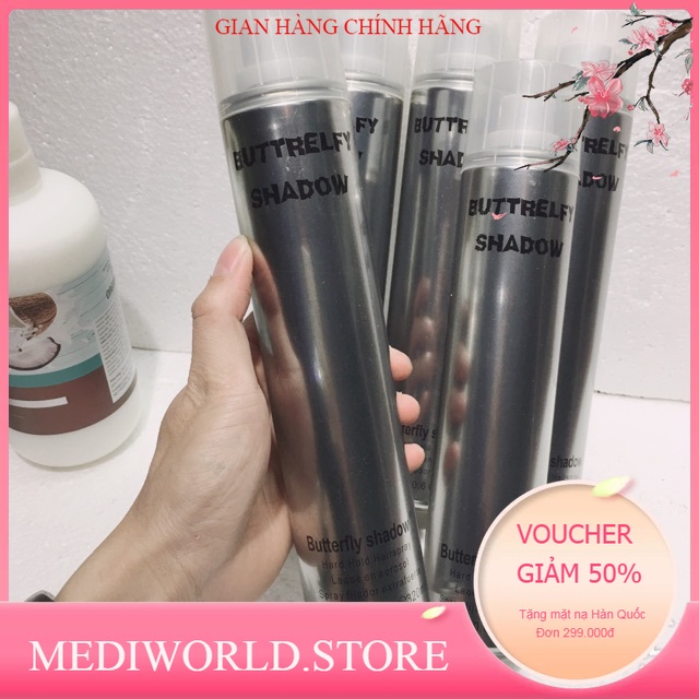 Keo xịt tóc Buttrelfy Shadow