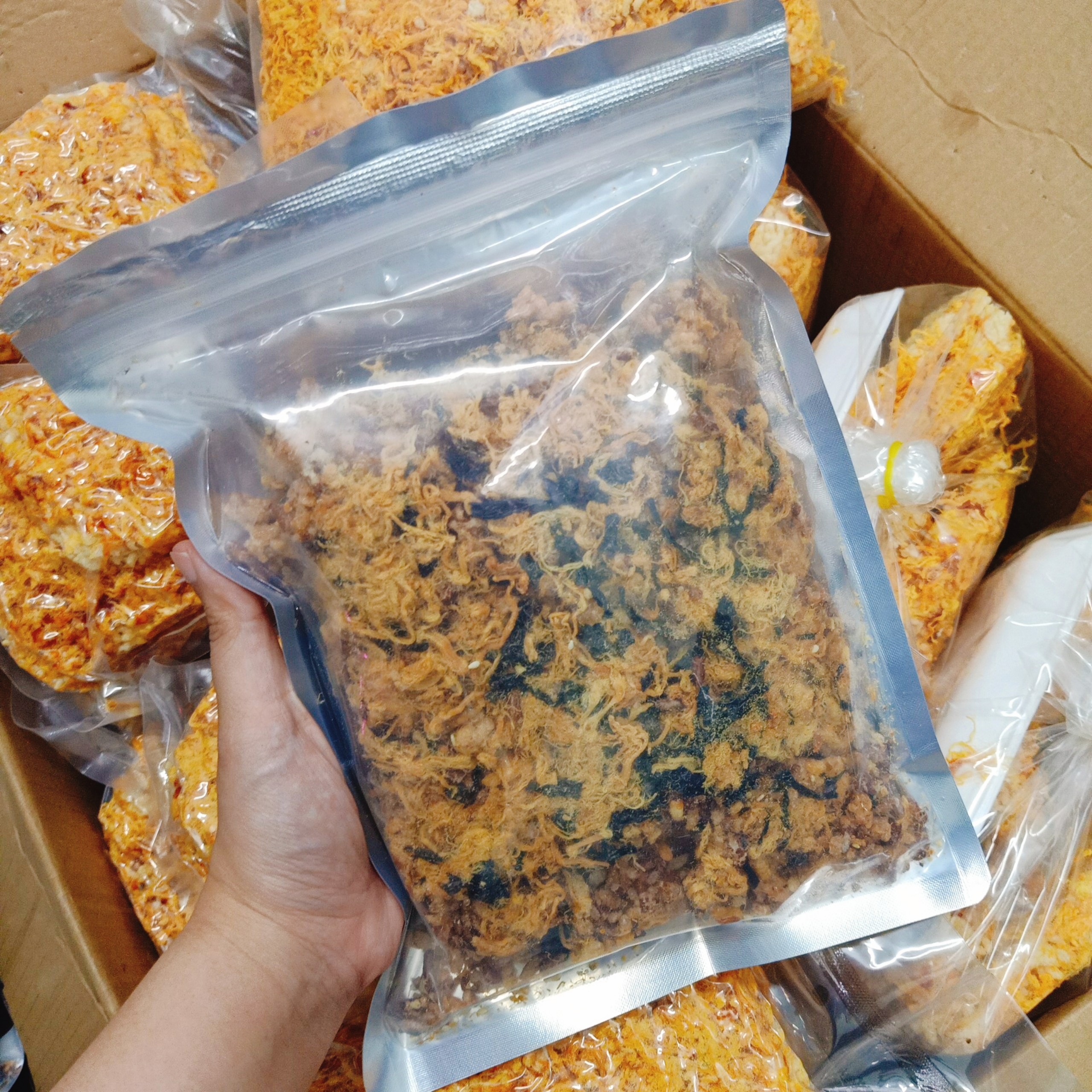 💟CƠM CHÁY GẠO LỨC CHÀ BÔNG RONG BIỂN 250GR💟