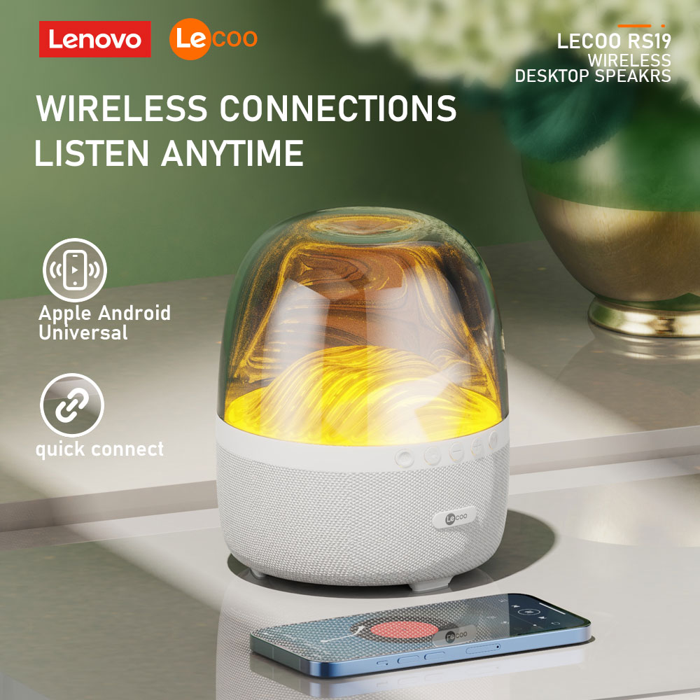 LECOO RS19 Wireless Bluetooth Speaker Multimedia Speaker 360° Surround