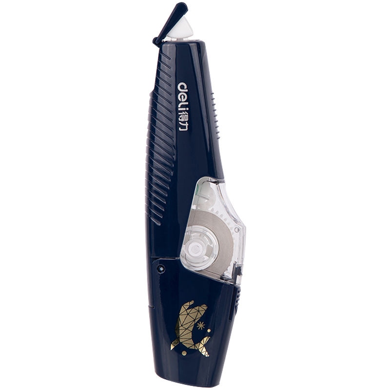 Deli Xinghai Whale Dream correction belt with replaceable core correction belt for primary school students free shipping 6m large-capacity correction belt affordable cute girl simple correction belt genuine