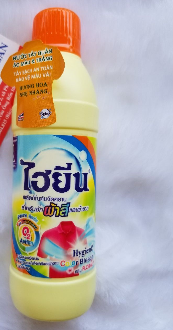 [HCM]Nước tẩy quần áo màu Hygiene Thái Lan