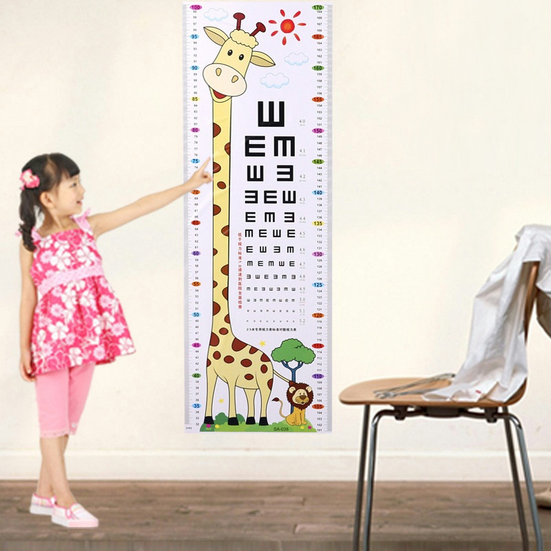 GIÂY DÁN TƯỜNG - THƯỚC ĐO CHIỀU CAO CHO BÉ-  DÁN TƯỜNG ĐO CHIỀU CAO [ Giao mẫu ngẫu nhiên ]