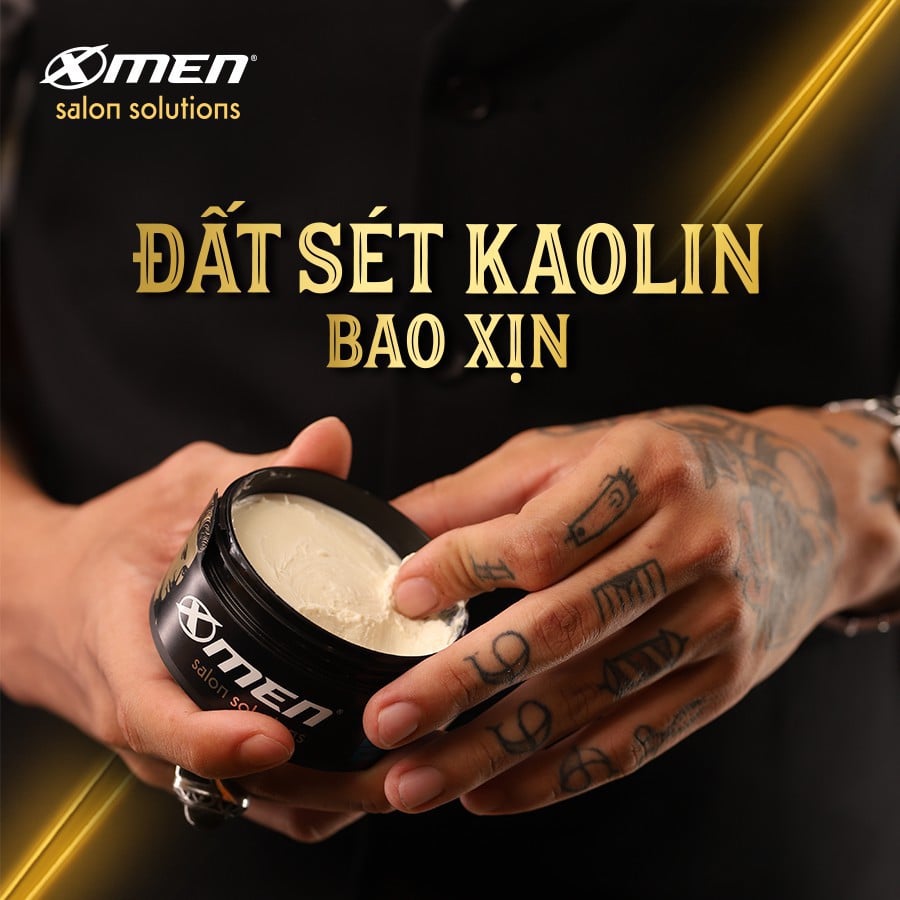 Sáp Vuốt Tóc Siêu Giữ Nếp X-Men Salon Solution Clay Wax 70gr