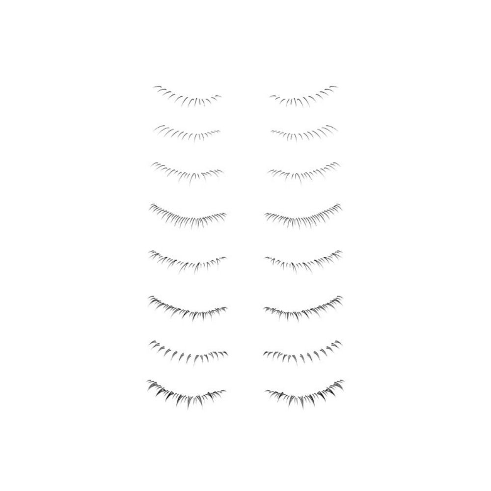 Hình xăm mi dưới giả YOYO CHARMING 4/8 Pair 3D Xăm Lông mi giả Không thấm nước Dưới mắt Đề can lông mi chuyển Tự nhiên Dùng một lần Miếng dán hình xăm lông mi dưới Làm Đẹp