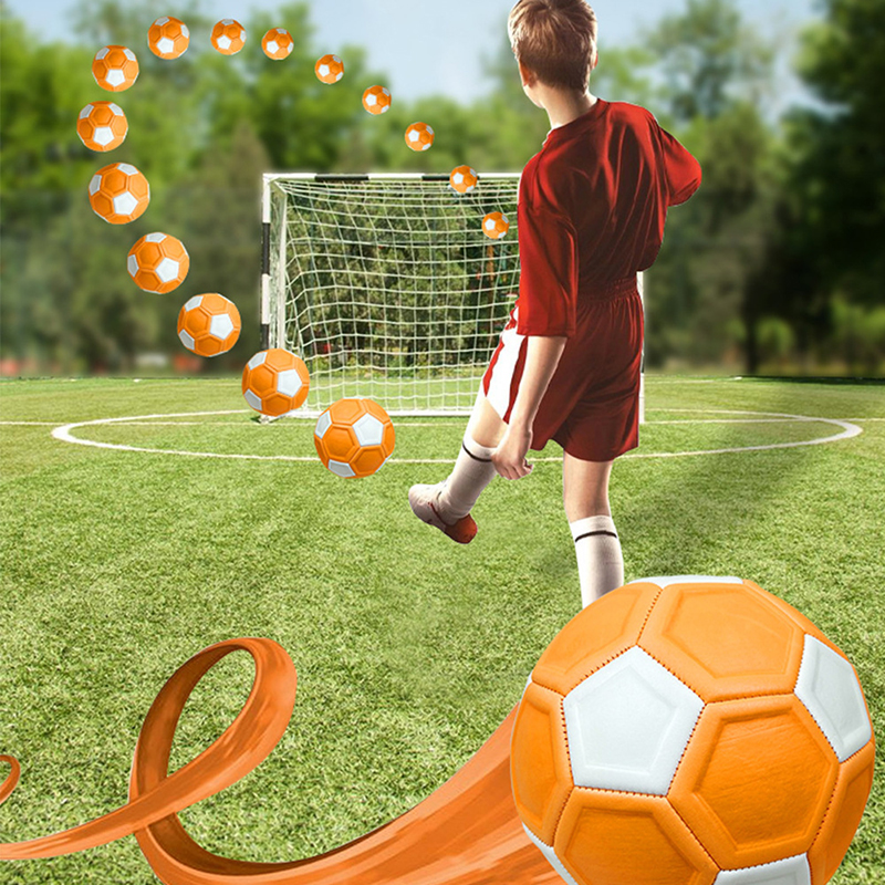 Palla Da Calcio Curva Da Calcio Per Bambini, Taglia 5 Pallone Da Calcio Curvo Cuciture Rinforzate Calcio In Gomma Curva Swerve Ball Calcio Aadatto Per Regali E Partite Di Calcio Per Bambini