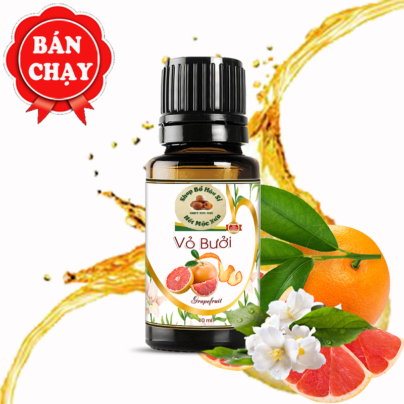 Tinh dầu Bưởi gội đầu kích thích mọc tóc (30ml)
