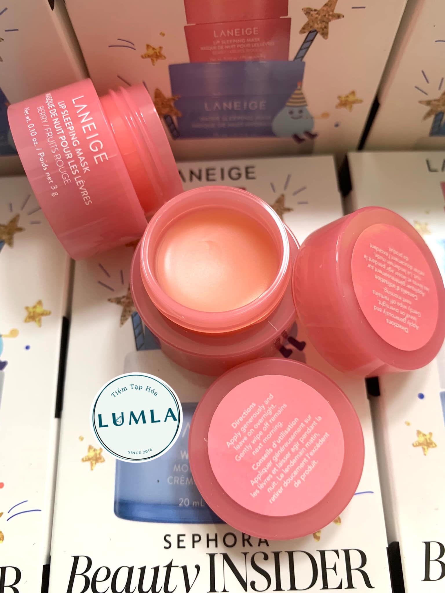Set Dưỡng Da Laneige Mini 3 Món