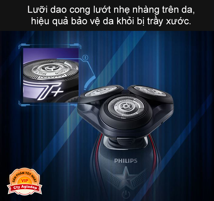Máy cạo râu Philips Marvels Avenger siêu xịn