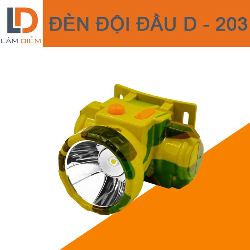 đèn pin đội đầu siêu sáng lính gọn nhẹ A2