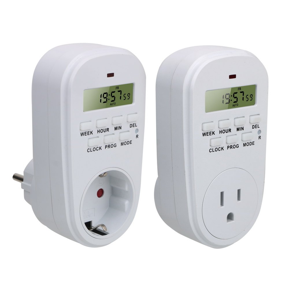 【41702198】DIYWORK Smart Power Socket Switch Saving On/ Off Time Digital ...