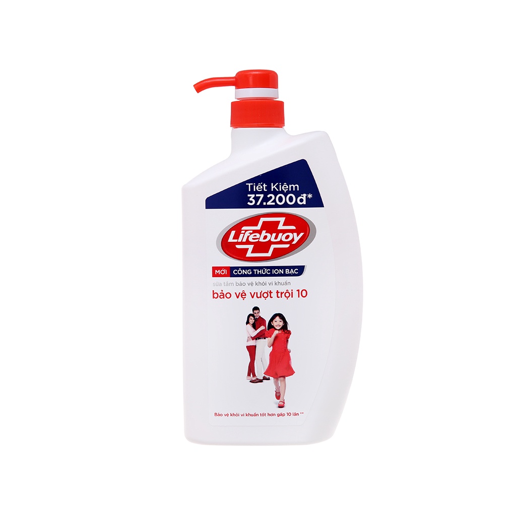 Lifebuoy extra protection Lifeboy shower gel red shower gel 800g /250g-pegastore