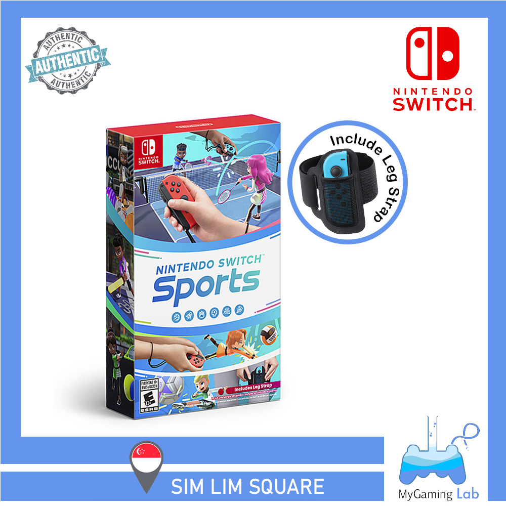 SG] Nintendo Switch Sports [Includes Leg Strap] For Switch Gen1&2