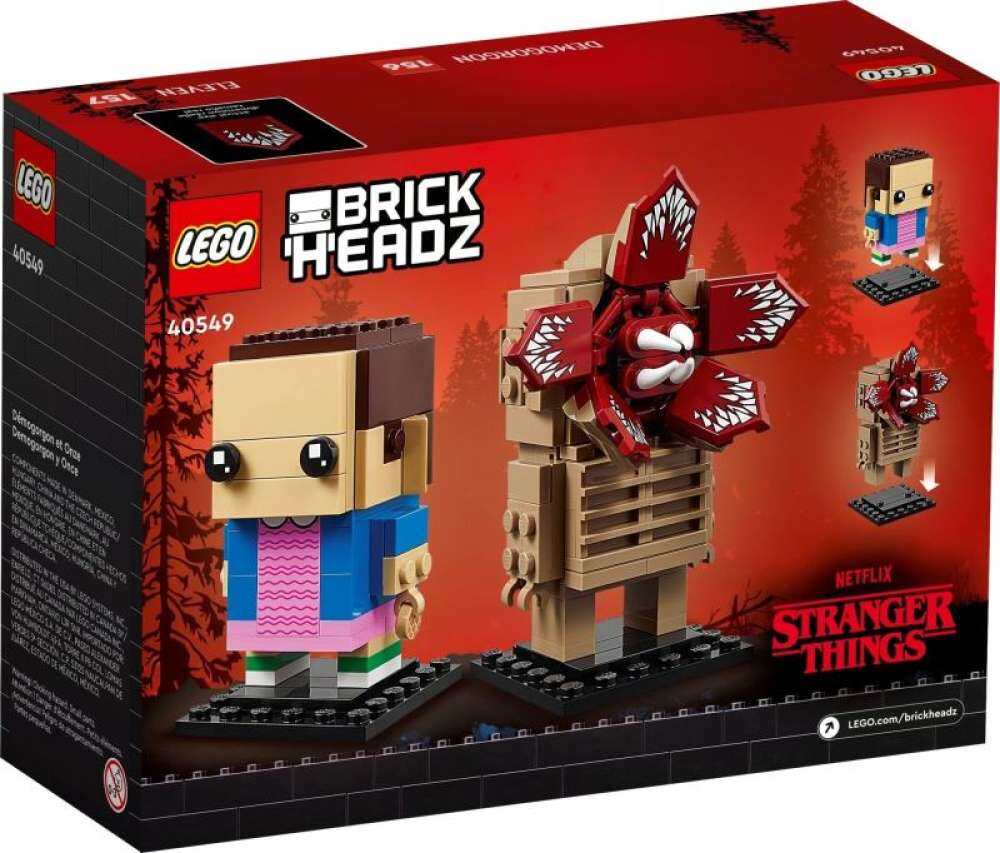 【Official】 LEGO 40549 Demogorgon & Eleven (Brickheadz) 192pcs  16+