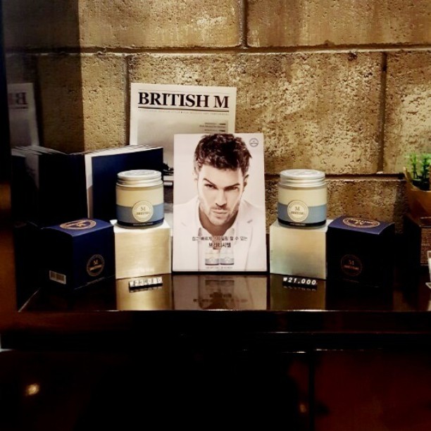 Sáp vuốt tóc cao cấp BRITISH M Dandy Hard Paste