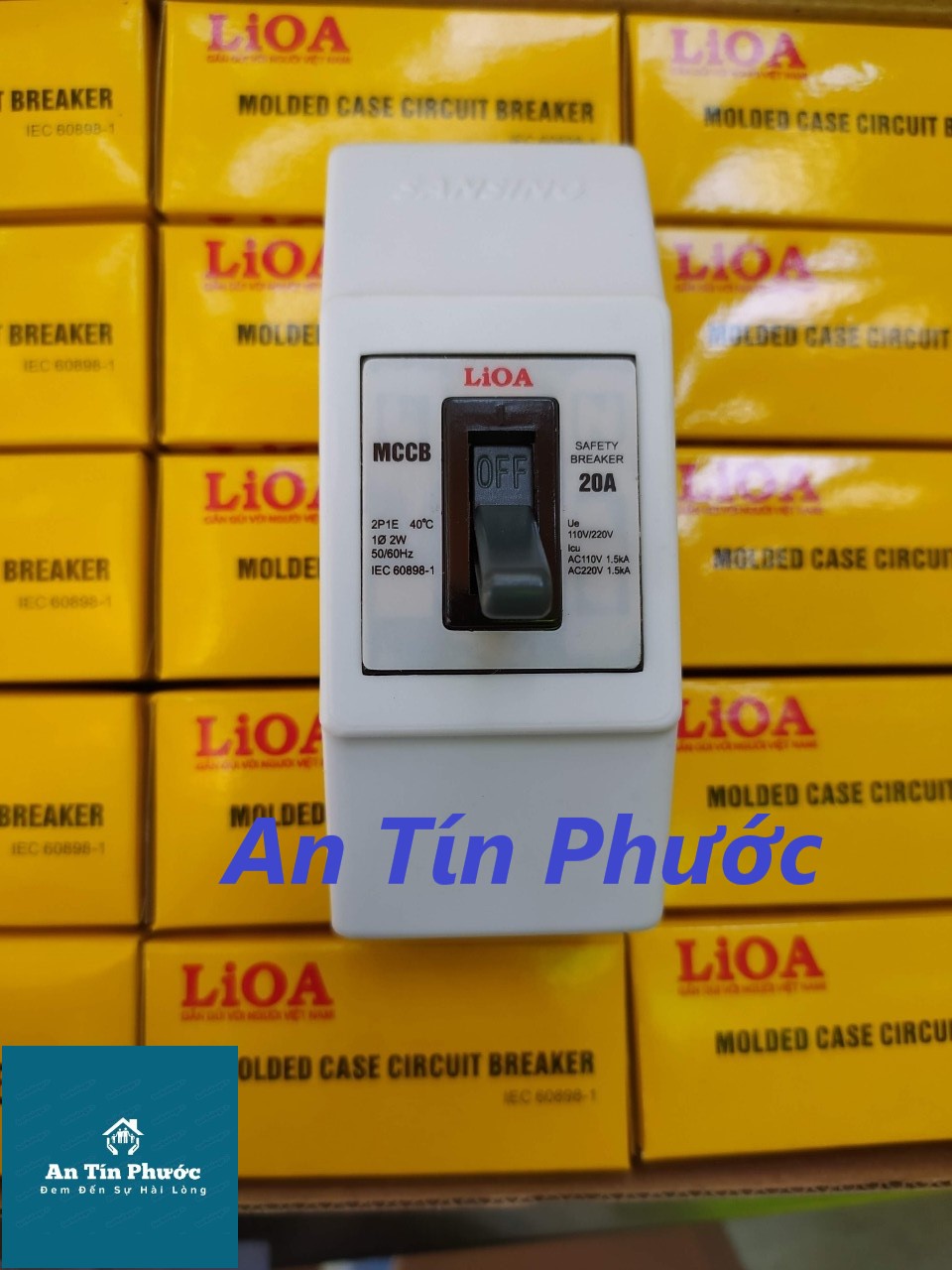 Cầu dao an toàn LIOA - CB cóc Lioa 10A,20A,30A