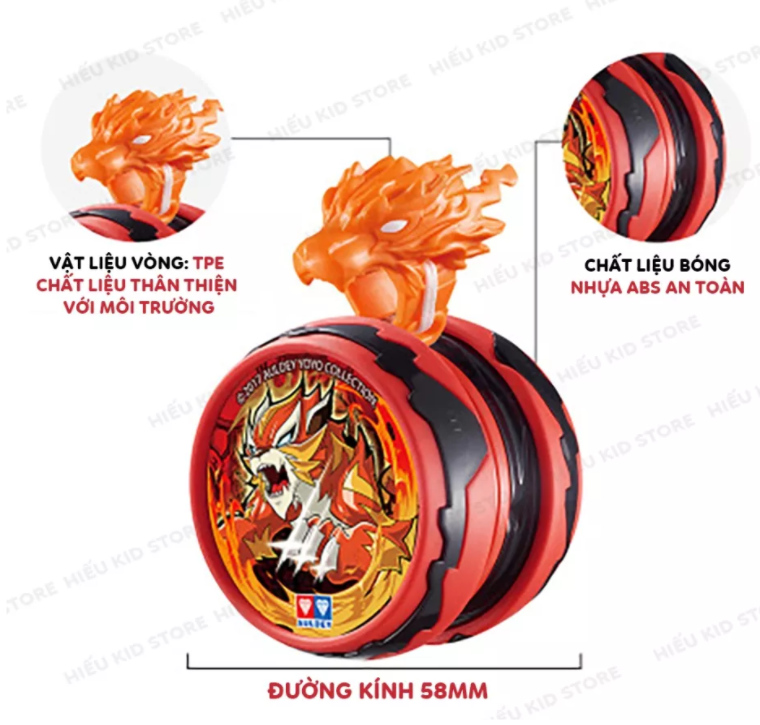 YoYo Linh Thú, đồ chơi con quay cho bé