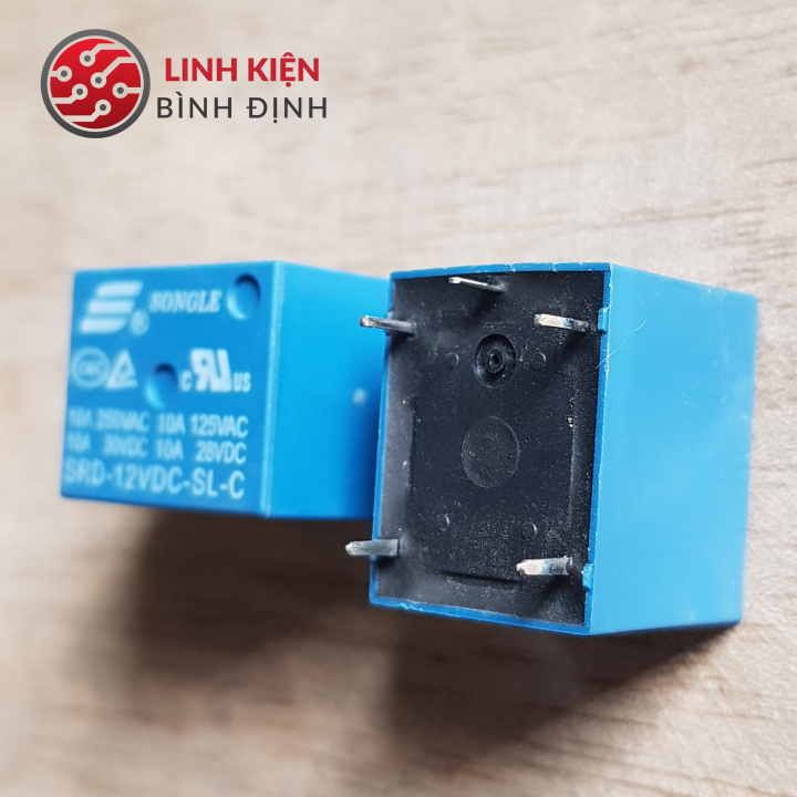 Bộ 5 relay 12v 5 chân